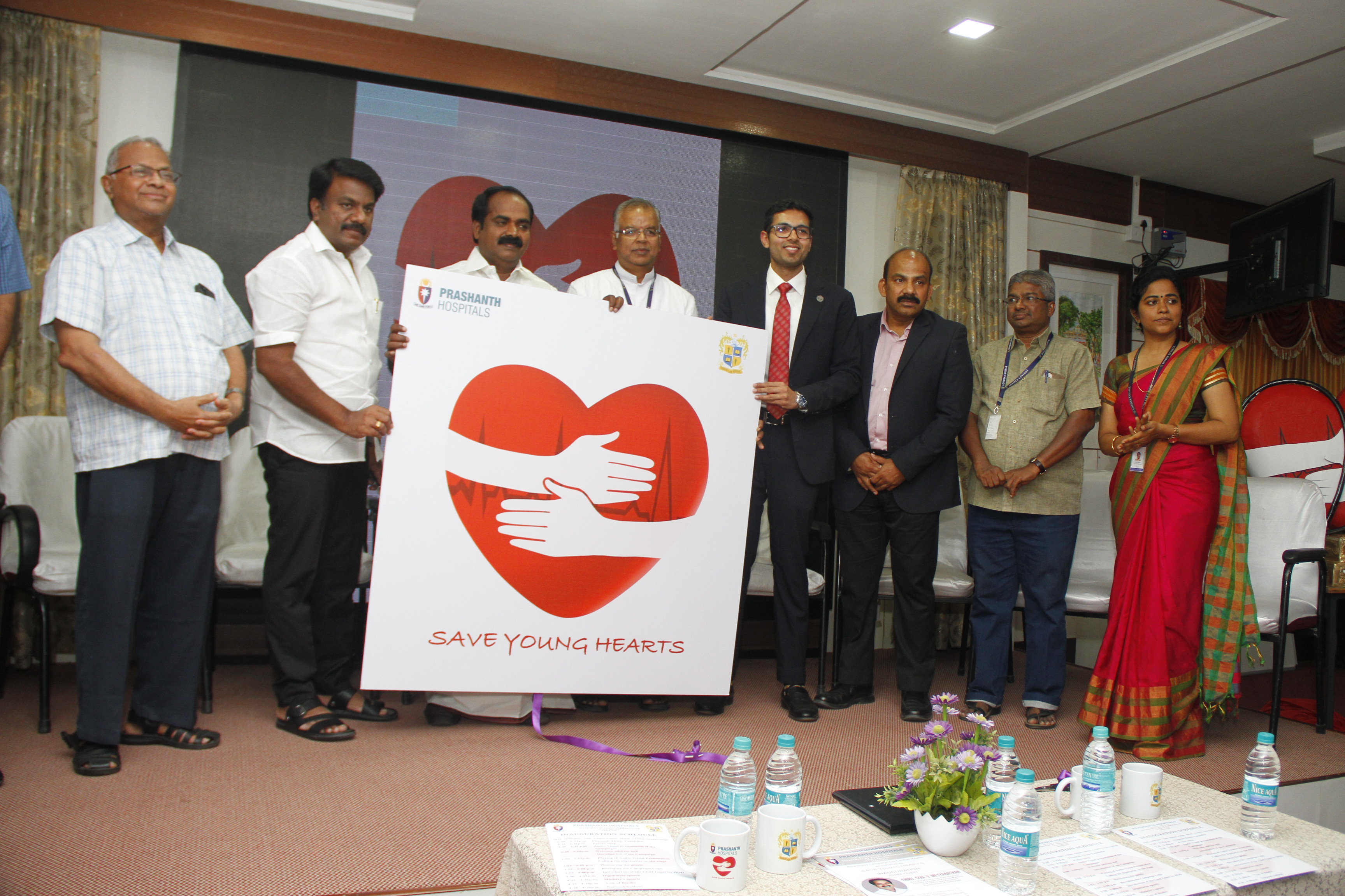 Campaign to Create Cardiac Awareness Among Youngsters Launched in the City by Prashanth Hospitals in Partnership with Loyola College