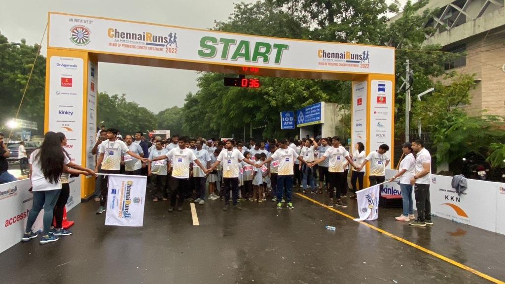 Madras Round Table 1’s “Chennai Runs” Charity Marathon for Paediatric Cancer Care, Attracts 6,000+ Participants