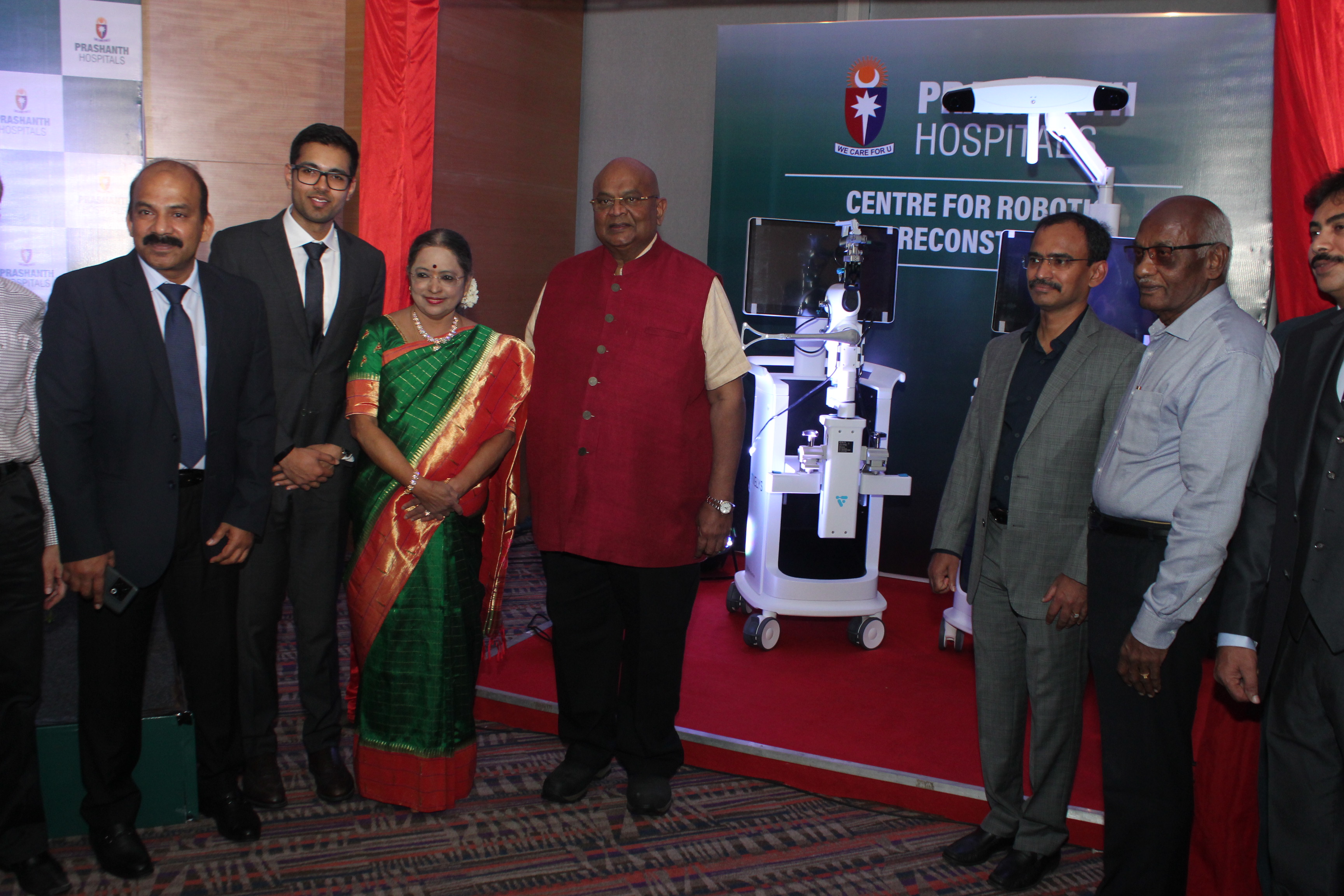 Prashanth Hospitals Brings to City a First-of-its-Kind, 4th Generation Robot for Joint Reconstruction