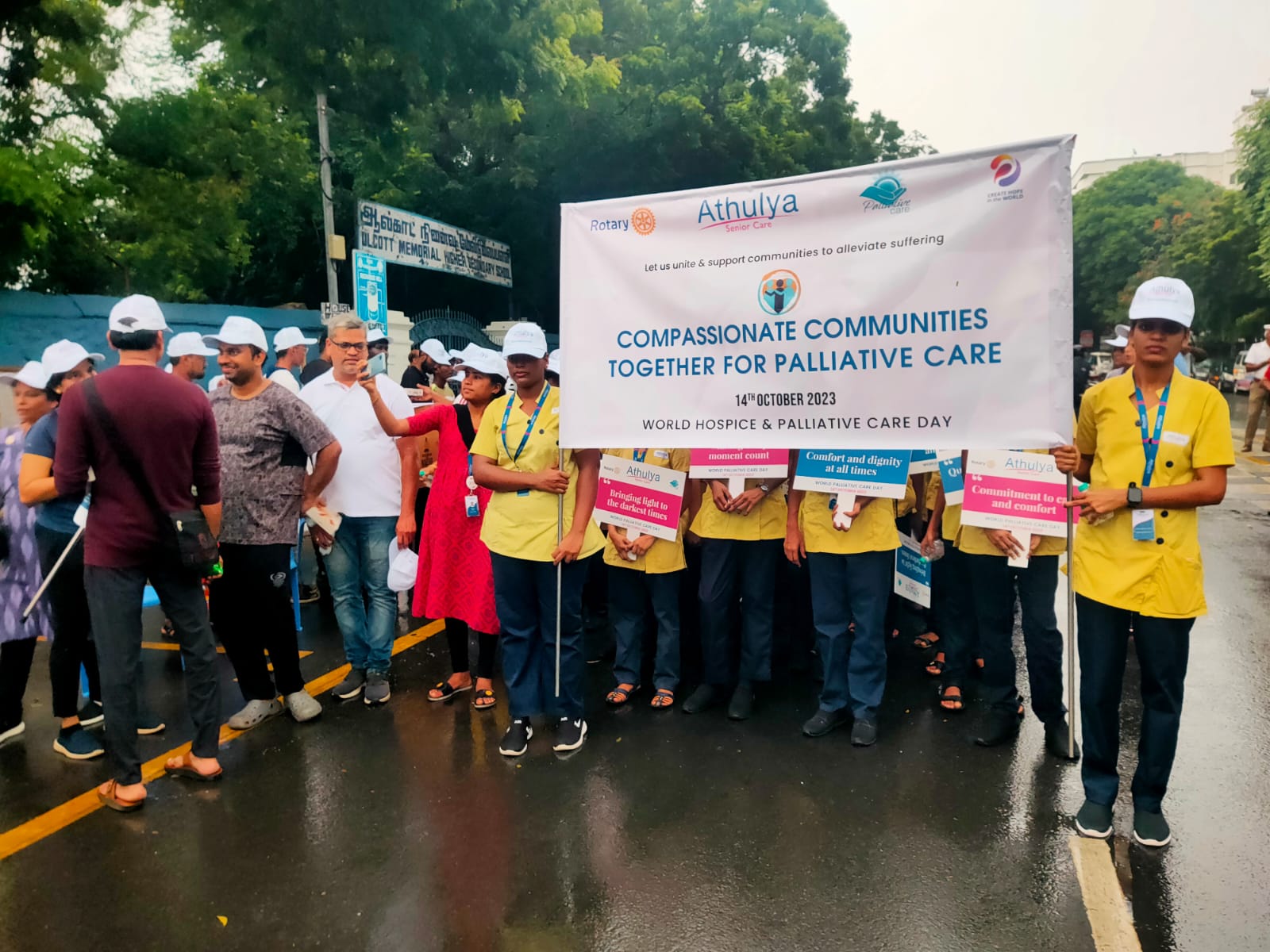 Athulya Senior Care Joins Hands with Rotary International District – 3232 for a Noble Cause: Palliative Care Walkathon 2023