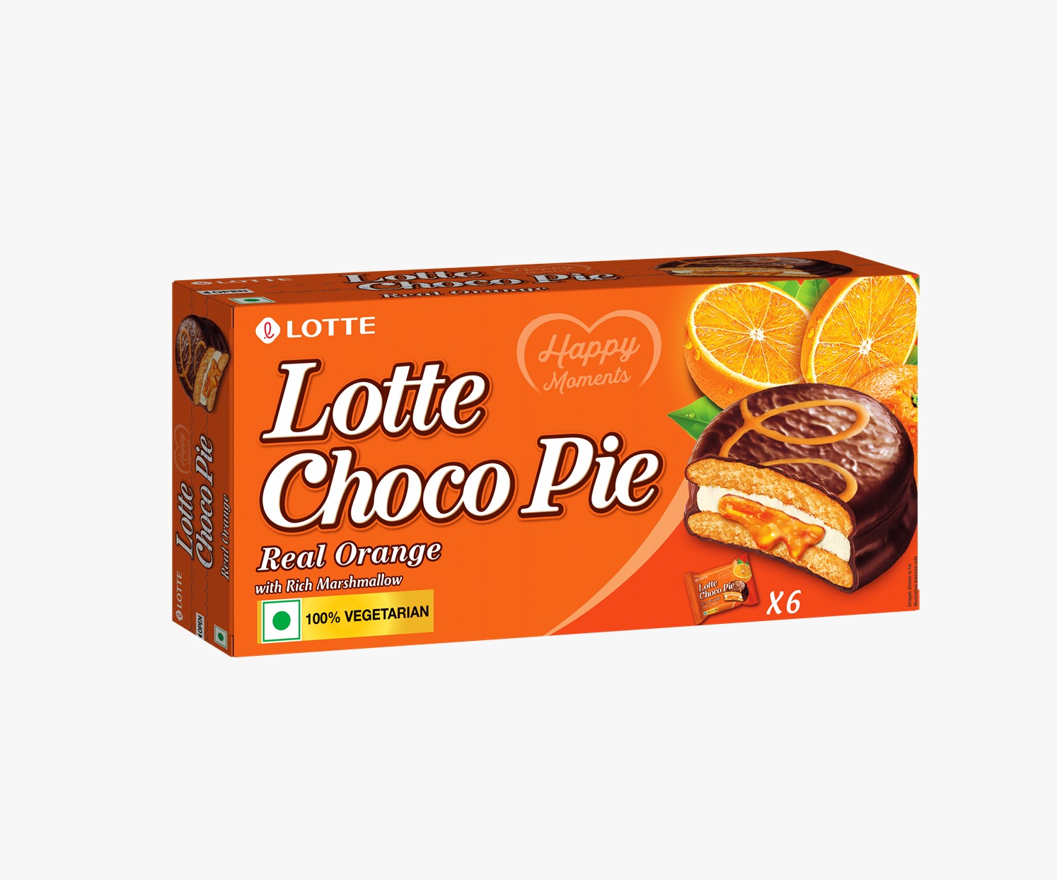 Lotte India Introduces a Refreshing Delight – Lotte Choco Pie Real Orange