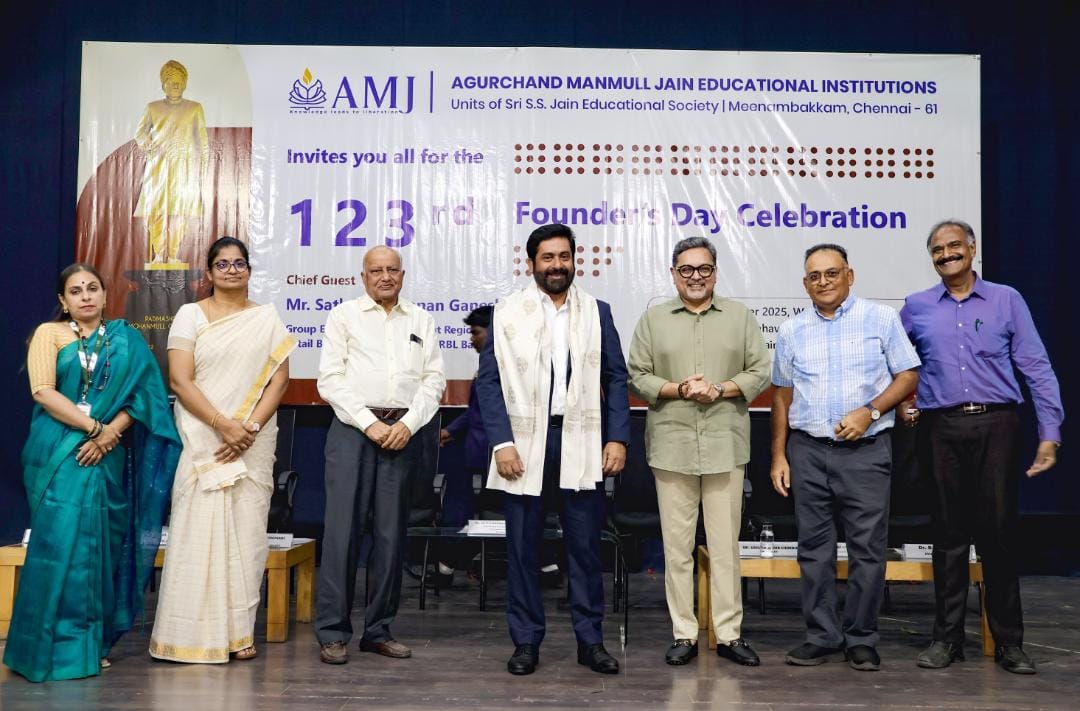 Legacy of Excellence Continues: AM Jain College Celebrates 123rd Founder’s Day with Major Technological Investment