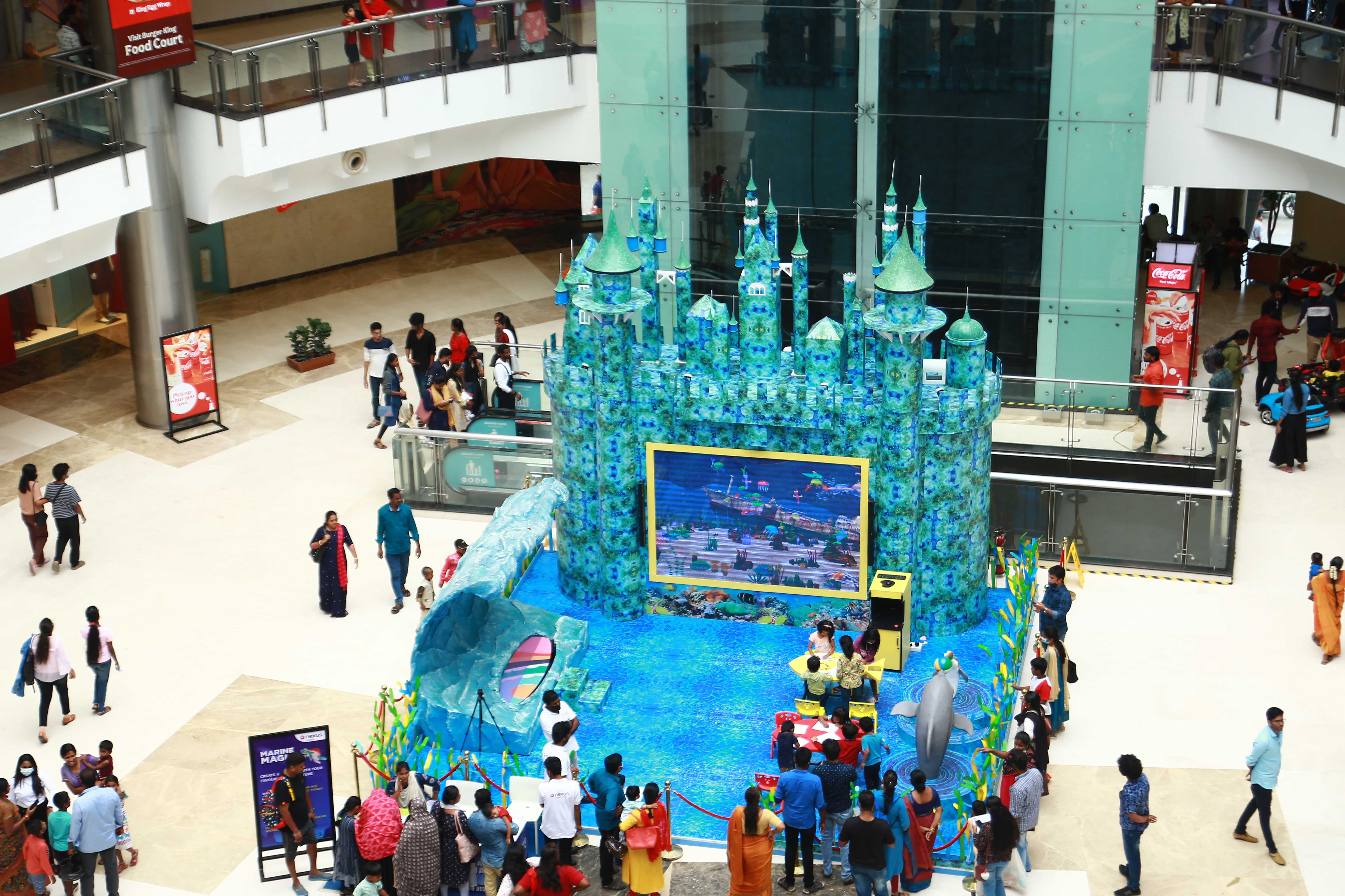‘Digital Aquarium’ at Nexus Vijaya Mall, Chennai – An innovative marine themed set up for kids