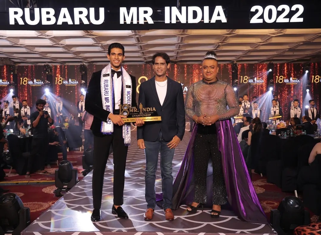Rubaru Mr.India 2022 Title winner Gokul Ganesan from Chennai represent upcoming Mister Model International Competition