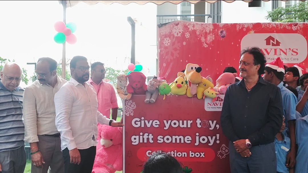 Navin’s and Sevalaya launch Toy Gifting Drive extending Happiness to kids from Orphanage