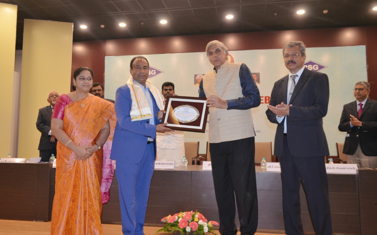PSG Sons and Charities felicitates IIL’s MD Dr. K. Anand Kumar for his remarkable contribution to the field of Life Sciences 