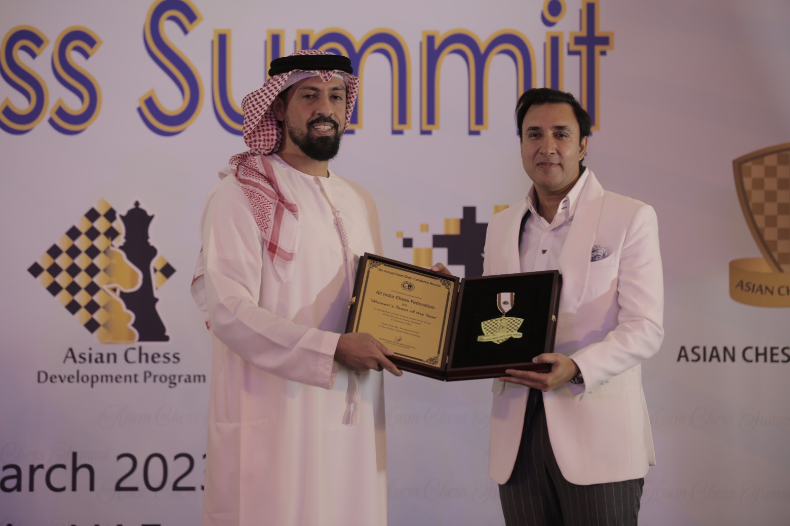 AICF adjudged Most Active Federation at Asian Chess Excellence Awards 2023