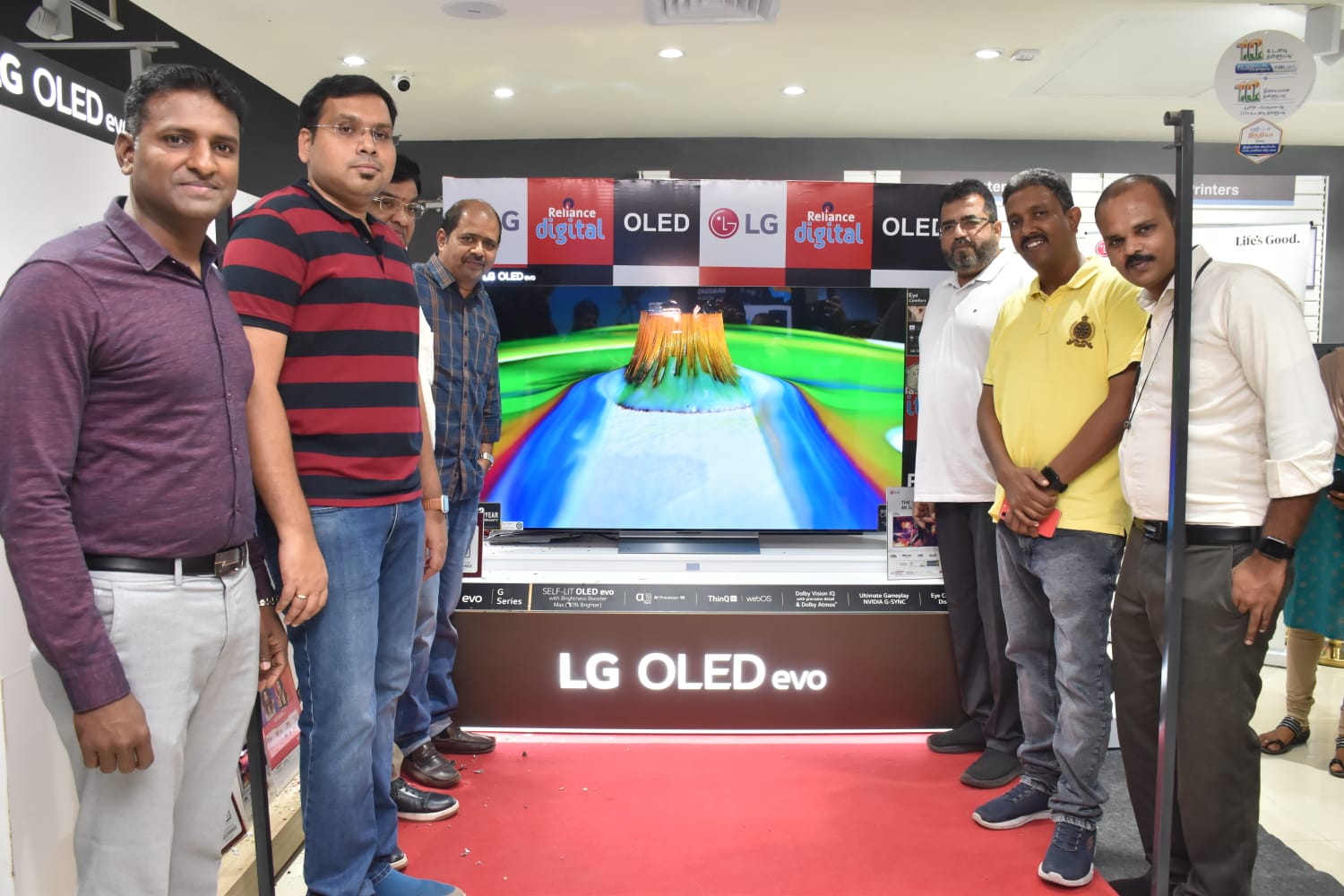 LG Electronics unveils cutting-edge TV and revolutionary scan to cook Microwave in Chennai