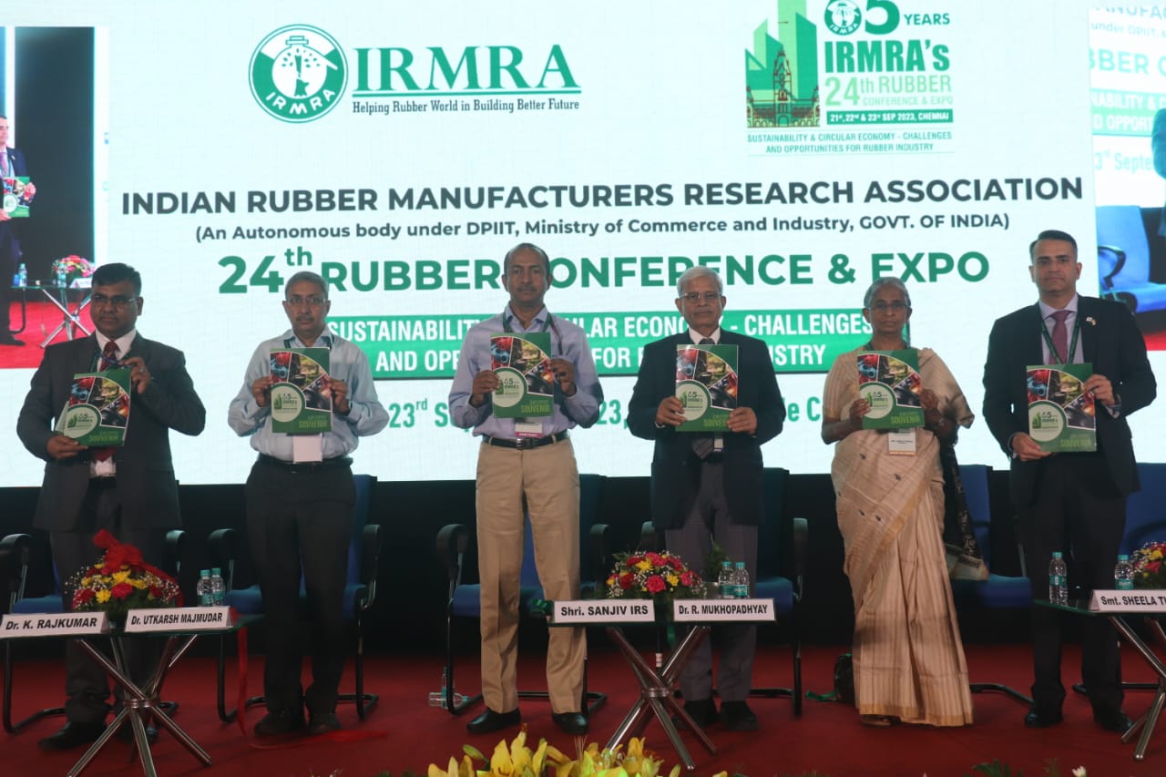 India Rubber Industries Association Rubber Conference begins at Chennai Trade Centre India is world’s second-fastest-growing major economy