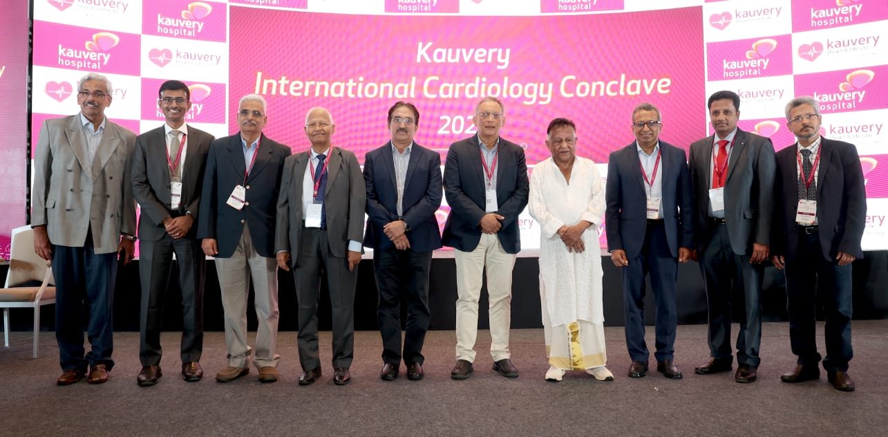Kauvery Hospital Alwarpet Launches Kauvery Heart Institute at the Inaugural of Kauvery International Cardiology Conclave 