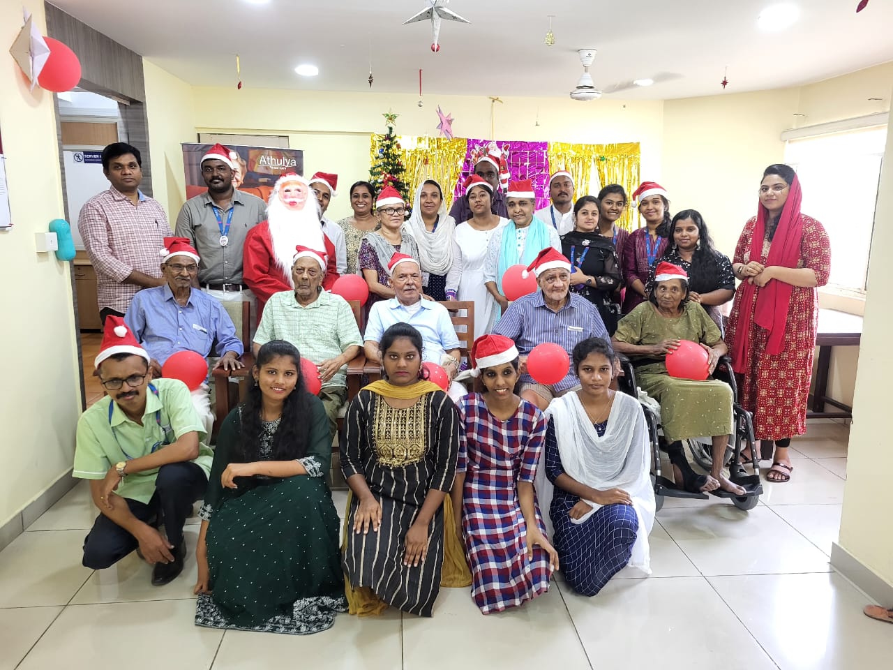 Celebrate the Heartwarming Afterglow of Christmas at Athulya Senior Care